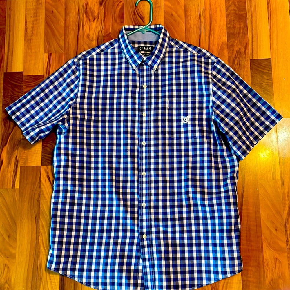 Chaps men’s shot sleeve shirt